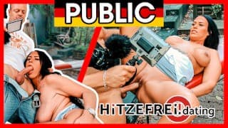 摩洛伊斯兰解放阵线扎拉·门德斯（Zara MENDEZ）在柏林市中心大放异彩！HITZEFREI.dating