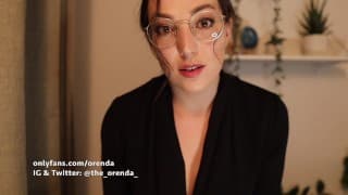 ASMR - Psychiatrist role play + JOI