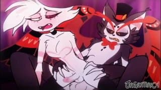 Hazbin Hotel Gay Animation 天使尘埃 x Husk