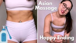 ASMR - 亚洲按摩师给你油腻的快乐结局 - Kimmy Kalani