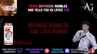 Daddy can't handle his drinks, Asmr, soft, nsfw, mouth sounds, DD LG, daddy moans. audiogasm.