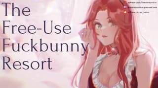 欢迎来到免费使用的 Fuckbunny Resort [顺从荡妇] [暨饿] [女声]