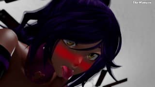 第二人生 4K - Yoruichi Get's Hammered By Azra