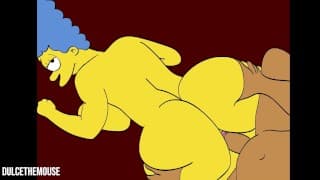 Marge Simpson Hentai. (Exhibitionist, Creampie) (Onlyfans For More)