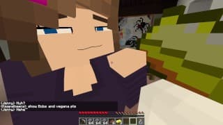 Jenny Minecraft Sex Mod In Your House at 2AM