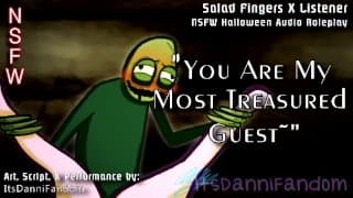 【r18+ Halloween Audio RP】 You 'Repay' Your Kind Host Salad Fingers w/ Your Body~【M4A】【NSFW at 22:14】