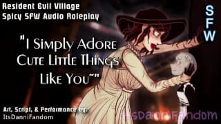 【Spicy SFW Halloween ASMR Audio RP】Lady Dimitrescu Flirts with You... Before Devouring You~ 【F4F】