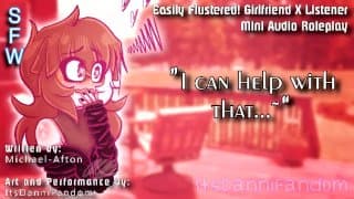 【Semi Spicy SFW Audio Roleplay】 "I C-Can Help You W-With That" 【F4A】