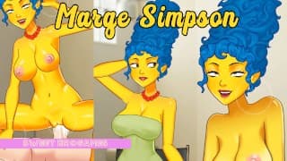 Marge's millf Secret Sex The Simpsons porn [Full Gallery hentai game] KISS MY CAMERA