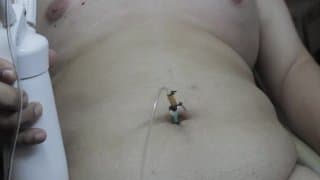 Navel inflation part 1. Just like an enema, but in my navel