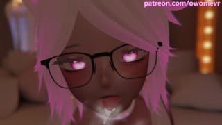 一起射精 JOI ❤️ 脏话和淫荡的呻吟 - VRchat erp、ASMR、3D Hentai、Cock hero Fap hero