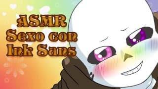 ASMR 与 Ink Sans 发生性关系