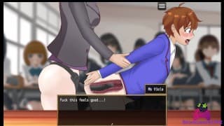 Femdom University Zero E66 - Violeta Teacher Pegs you Hard In Front of the Class