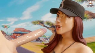 Fortnite超级圣诞节12月乱搞汇编 - Fortnite Hentai 3D全高清60 FPS