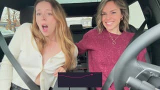Serenity Cox and Nadia Foxx take on another drive thru with the lush’s on full blast! 💦☕️😈