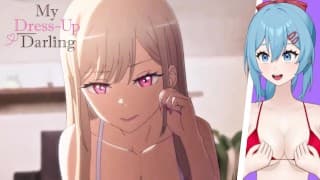 Vtuber PORN 反应 ！Gojo Stay the Night - 我的装扮宝贝