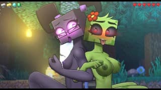 Minecraft Horny Craft Part 64 Threesome Finale Endergirl And !! By LoveSkySanHentai