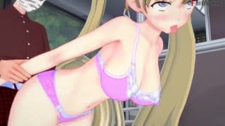 Airi Akizuki 在公共汽车上赤身裸体 |3 |鬼奇 |Full And Patreon：幻想之王3