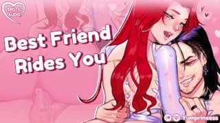 Giving Your Sexy BFF a Creampie for Valentine's Day | Audio Hentai Roleplay | Blowjob ASMR | Kiss