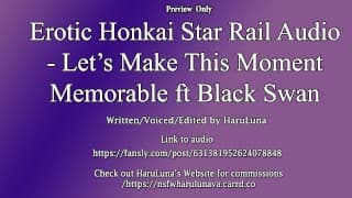 FULL AUDIO FOUND ON FANSLY - New 18+ Honkai Star Rail Audio ft Black Swan!