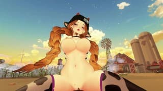 VR SEX Shop - Lopunny - 2B - Thick Cow Girl and more :3