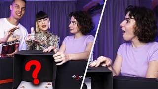 Challenge Youtube Show with Two Beauties - Can You Guess What They're Touching?