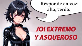 JOI hentai extremo y asqueroso en español.