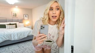 Dad Crush - Pretty Big Titted Teen Blondie Loves Pranking Her Step Father