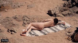 I fuck a stranger in a nude beach