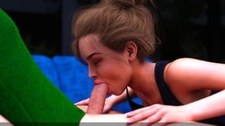 Horny Stepmom Giving Blowjob To Me - 3D Hentai Animated Porn With Sound - Measuring My Cum