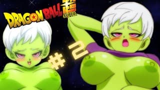 DAGON BALL SUPER -LOST EPISODE Cheelai 手淫场景和与 Broly 的性爱 #2