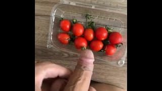 Tomatoes red