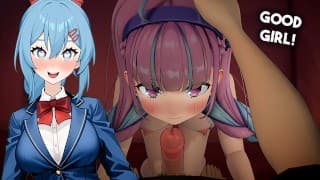 😛 sluurp, sluurp. oh noes. 😭 HTUBER VS VTUBER Rule 34 Hentai Porn?? | Minato Aqua blowjob