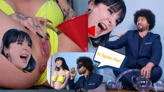 Squirt Vs Piss! Blind Taste Test Challenge - Joanna Angel and Che Durena