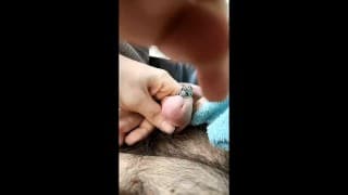 Kevy 69's 1st Try at Hands Free Orgasm & CUMIN Behind A Pinky