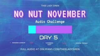 No Nut November 音频挑战 第5天