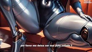 Robô de Atomic Heart quer ser sua puta pessoal - Anime JOI