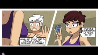 The loud house: Lincoln se folla a su hermanastra por accidente