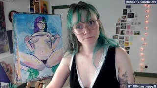 张开双腿绘画展：澳大利亚艺术家
