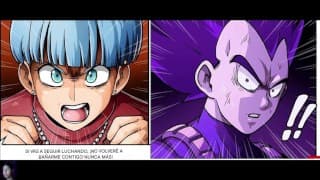 Vegeta abandona su orgullo para conservar las duchas con Bulma