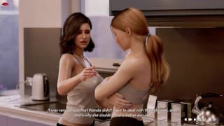 Ms.Denvers - v0.10 Part 2 - Wanda 和 Faye 使用振动器进行性爱高光
